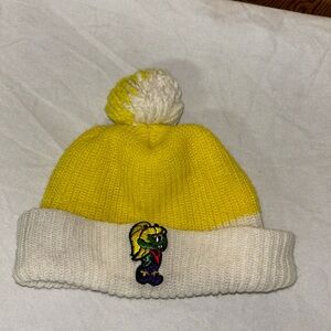 Vintage Bully Figren Kids Astrosniks Winter Beanie 1983 Cartoon Merch